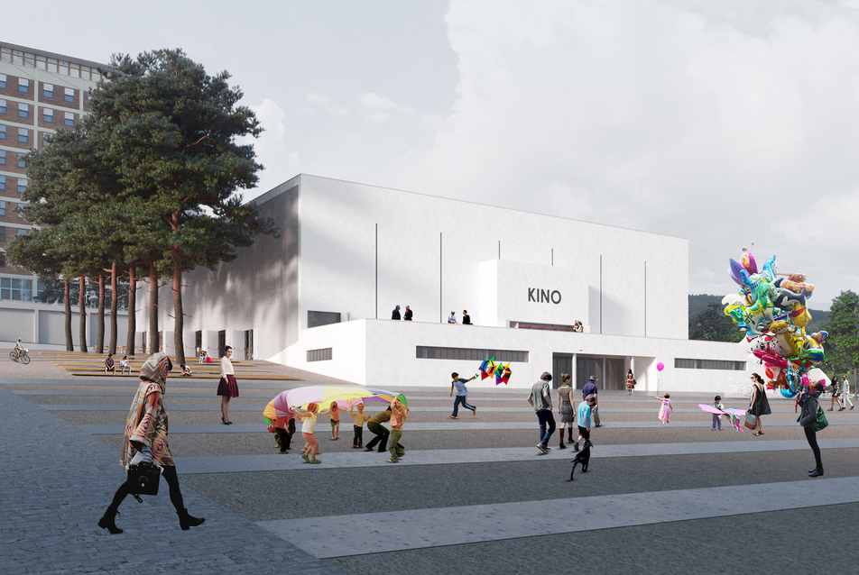 A modern védelmében: az építész stúdió terve Zlín mozijának felújítására