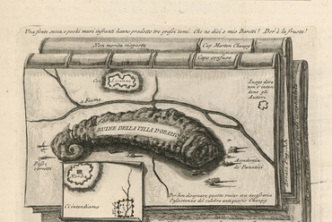 Giovanni Battista Piranesi: Gúnyrajz Bertrand Capmartin De Chaupy ellen. Kép: © Staatliche Museen zu Berlin, Kunstbibliothek / Dietmar Katz