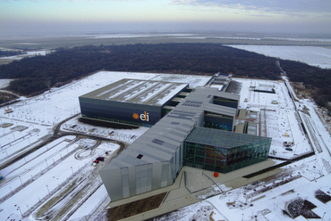 A szegedi ELI-ALPS lézeres kutatóközpont a magasból - fotó: Doboczky Zsolt 