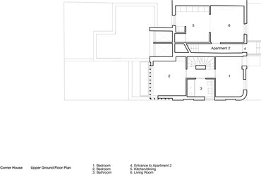 A második szint alaprajza. Kép: 31/44 Architects