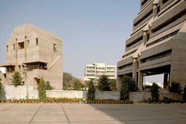 Kuldip Singh, Mahendra Raj: a National Cooperative Development Corporation széháza, Újdelhi – fotó: © Massachusetts Institute of Technology, courtesy of Peter Serenyi