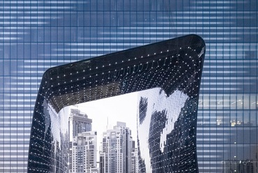 Opus, a Melia szállodalánc épülete, Dubai, Egyesült Arab Emírségek, Tervező: Zaha Hadid Architects, 2012/2020, Fotó: ©Laurian Ghinitoiu, A Zaha Hadid Architects hozzájárulásával