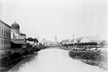 Nagyvárad, Kőrös-part, 1905., Forrás: Fortepan, Adományozó: Széman György, képszám:115825