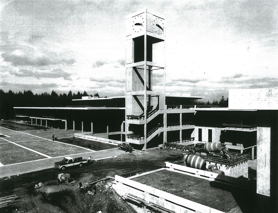 Daniel J. Evans College Library, Olympia, Washington, 1971, tervrajzok, fotók
