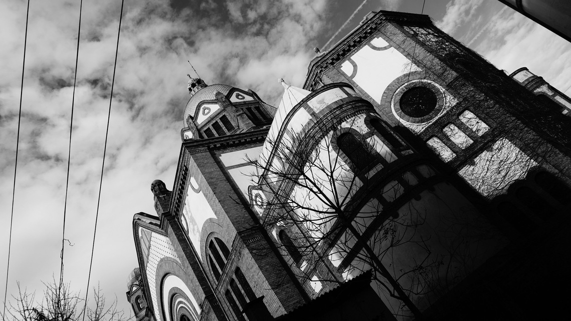 Az újvidéki zsinagóga. Fotó: Antal Szilárd