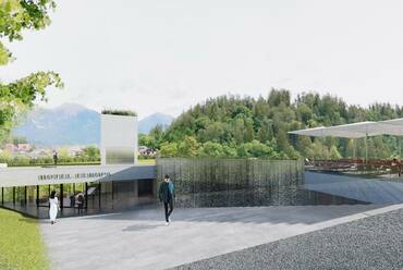 Hotel Europa 2020. – Bled tervpályázat III. hely – Forrás: Építész Stúdió