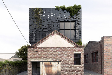 Társasház Melbournben, Terv: DKO Architecture, 2015., Forrás: worldarchitecture.com