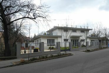 1927–1929, MOKTÁR sportklubháza (műemlék), Budapest I., Aladár u. 3., Karácsony Rita felvétele, 2020.