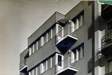 Budapest, Kaplár utca 7., 1933-ban, tervező: Preisich Gábor és Vadász Mihály (Fortepan/Preisich család)
