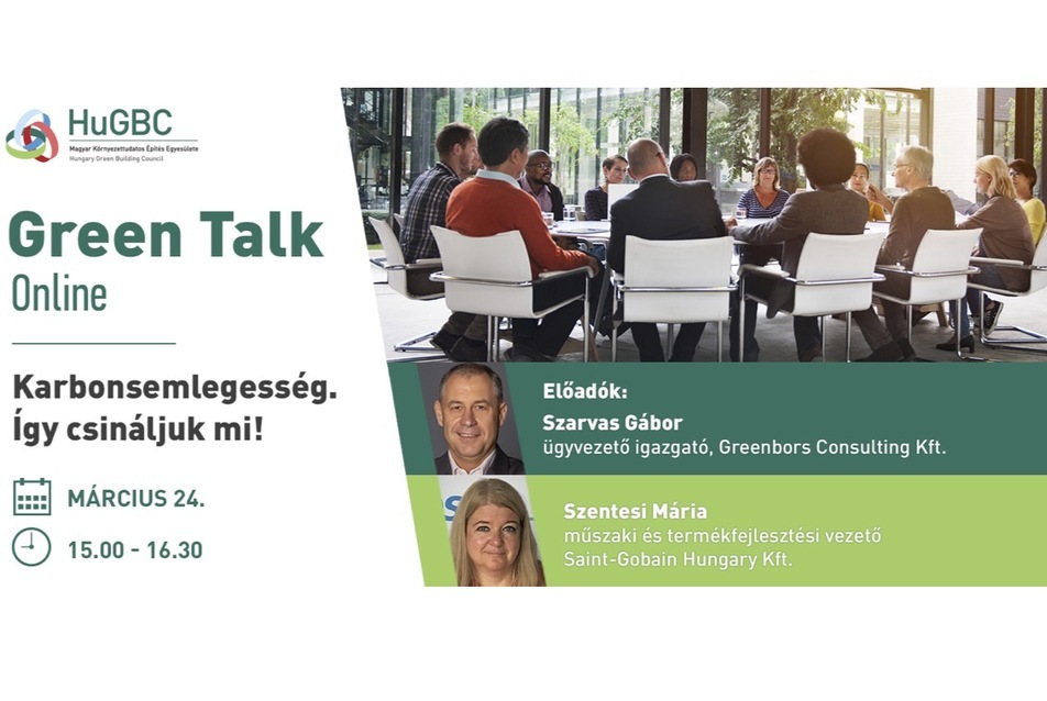 Green Talk - Online konferencia a karbonsemlegességről
