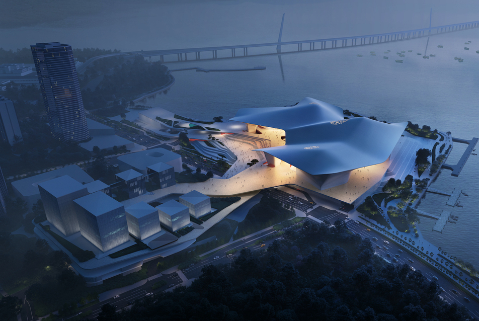 Hagyomány és újítás a „tenger kapujában” – A ZDA terve a Shenzhen Operaház nemzetközi tervpályázatra