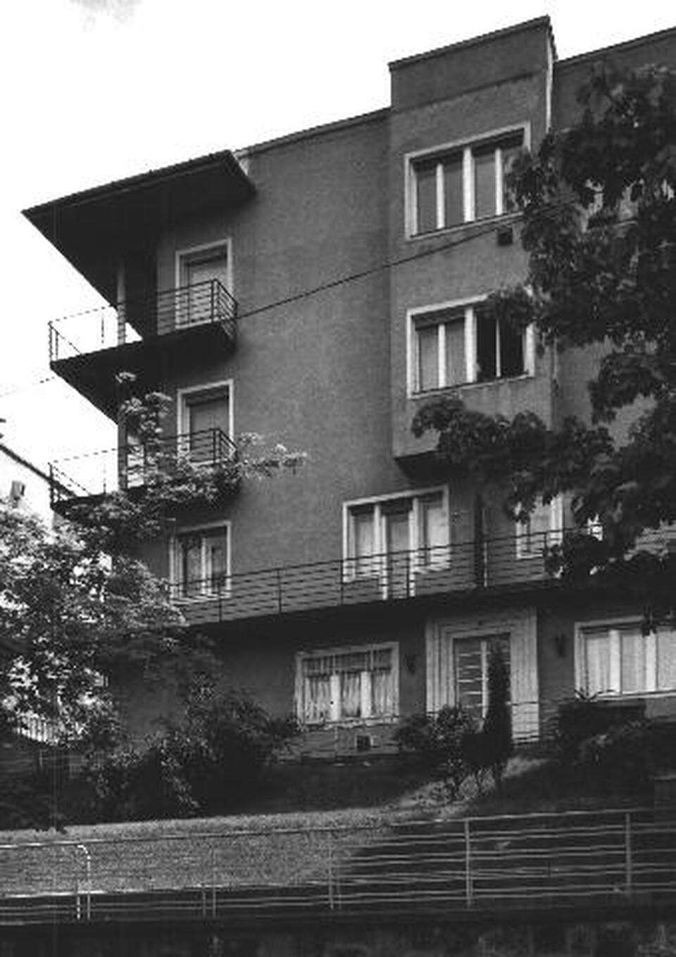 Budapest, Orom utca 18/a., 1993-ban, tervező: Györgyi Dénes (BTK MI) 