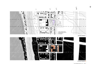 Agora, Balatonaliga településközpont fejlesztése – Építész: Kolossváry Detti – BME Középülettervezési Tanszék