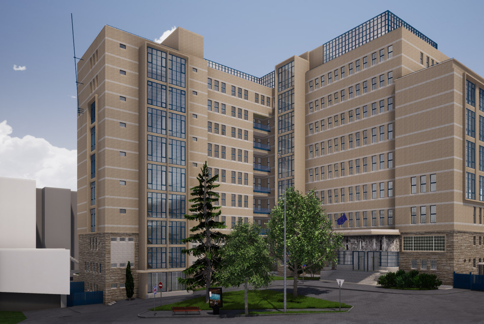 Felújítják a Kútvölgyi Kórház homlokzatát – ilyen lesz a tervek szerint