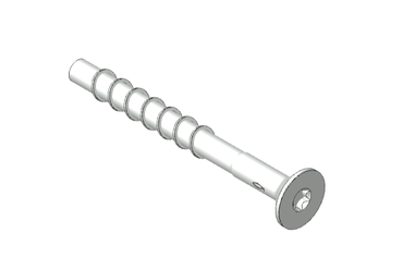 Steel anchor / Concrete screw / Concrete screw FBS / Concrete screw FBS 8-10 SK  534067 - FBS 10x110/25 SK A4. Forrrás: Fischer Hungária