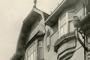 Budapest, Dessewffy utca 6. és Irányi utca 10., 1910 körül, tervező: Ágoston Emil (FSZEK Budapest Gyűjtemény)