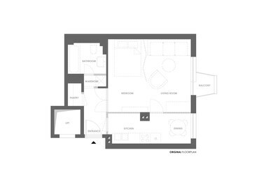 A34 Stúdió Apartman – Tervező: Heckenast Gábor