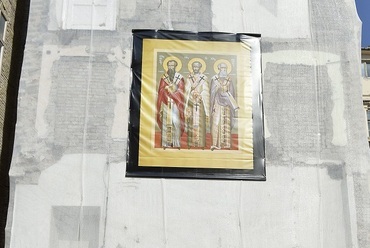 Az új budapesti ortodox templom alapkőletétele. Fotó: MTI/Soós Lajos