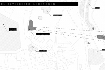 Libegő Miskolc belvárosában – Elhelyezkedési lehetőség – Tervező: Révai Márton