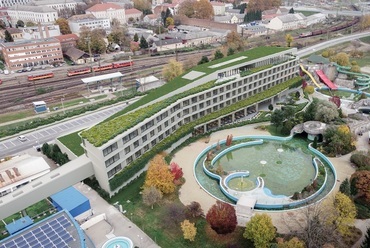 A kaposvári Spoiler Hotel látványterve. Forrás: Singer Design