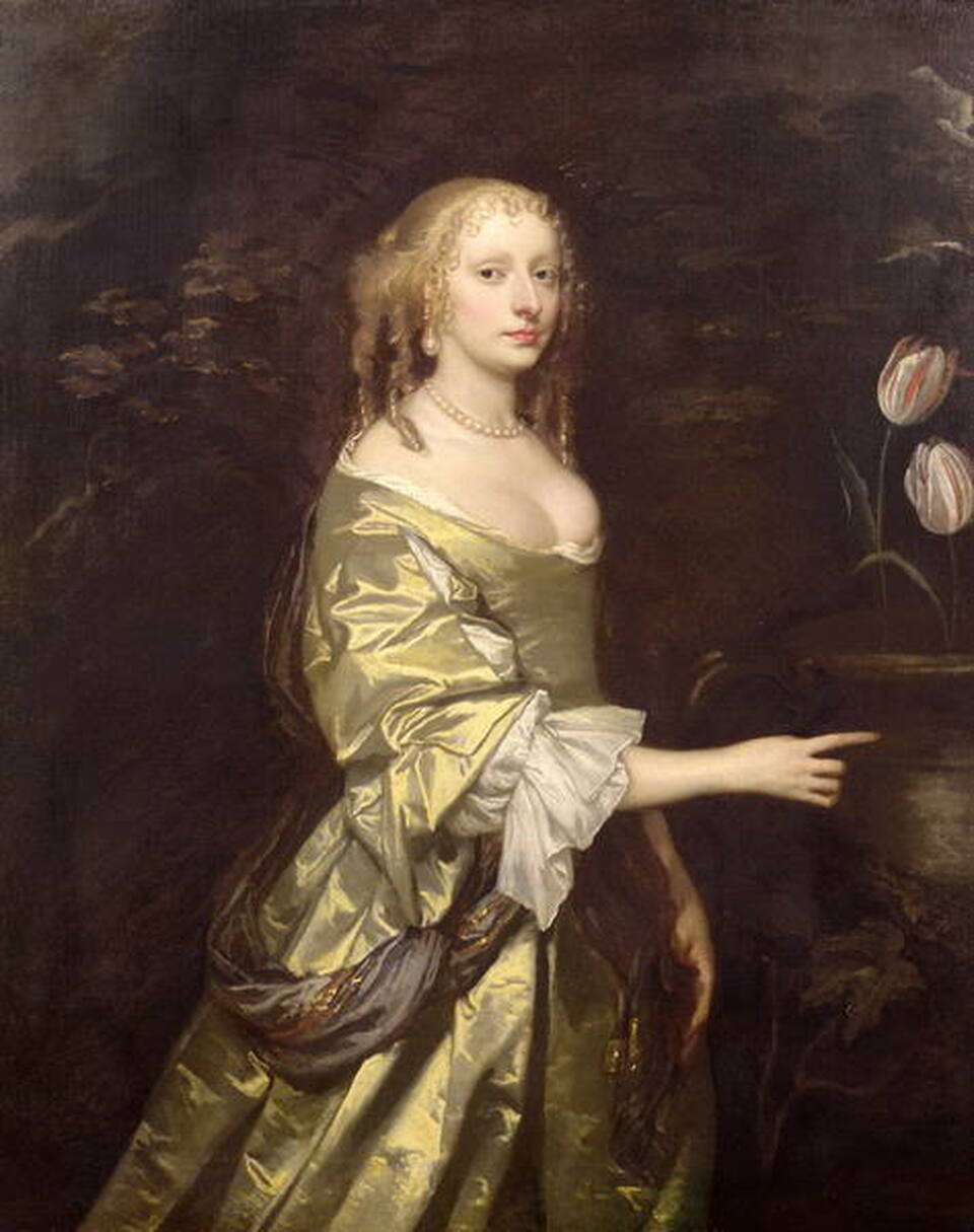 Sir Peter Lely: Lady Elizabeth Wilbraham portréja. Forrás: Wikipédia