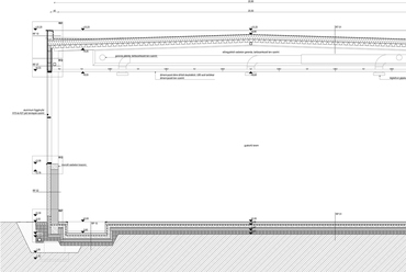 I-Quadrat Kft.: Veszprém, szertorna csarnok. Metszet