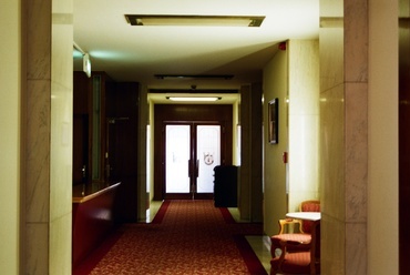 A Gellért-terem bejárata, Fotó: Gellért Dániel