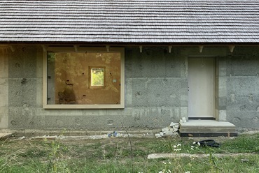 K70 ház, építés alatt – tervező: OKKA – fotó: Danyi Balázs