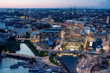 Stockholms Centralstation. Forrás: Foster + Partners