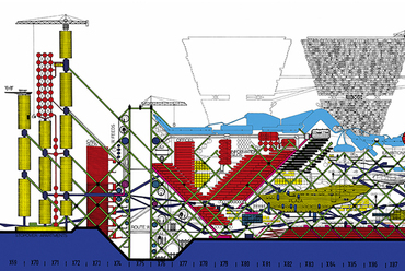 Plug-In_City, Archigram – forrás: Archigram Archives