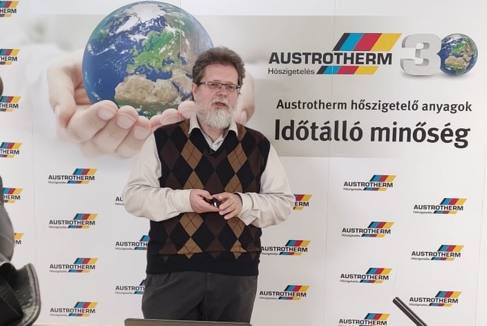 Az Austrotherm és a BME Épületszerkezettani Tanszék konferenciája