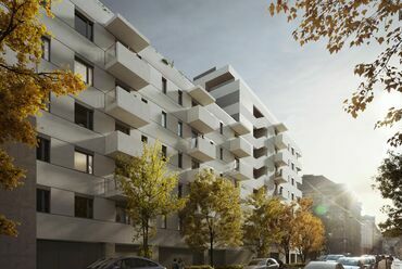 Új lakóegyüttes a volt Távválászató Központ épületei körül, Építészet: FBIS architects, Látványtervek: WhiteBox visual