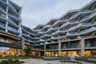 WAVE Resort – építész: E-Arch Studio – forrás: Building of the Year Bulgaria