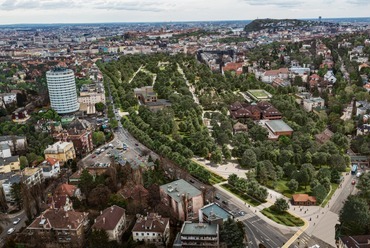 Az OpenSpace Kft. tájépítész iroda és a Deichler Jakab Stúdió győztes pályamunkája, látványterv: Karlinger Manó