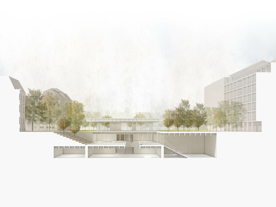 Az Építészet Ligete – a Deichler Jakab Stúdió pályaműve a MÉM-MDK új központjának pályázatán