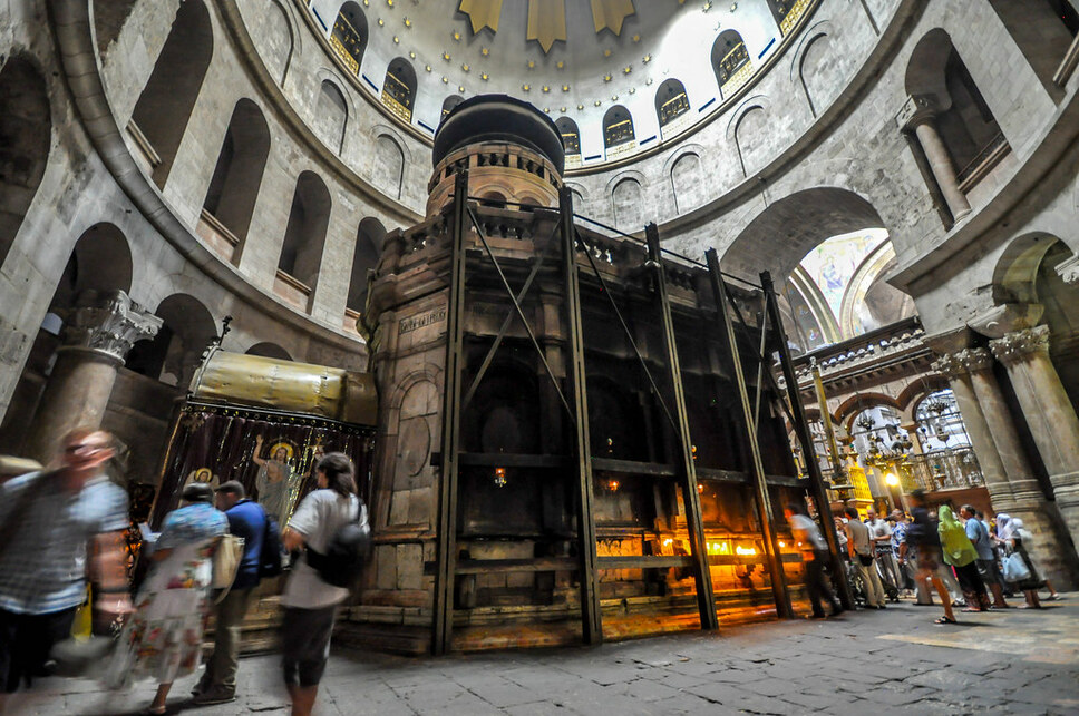 Szent Sír-templom, Jeruzsálem. Forrás: Flickr