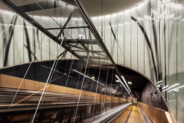 Az M3-as metró megújult Semmelweis Klinikák megállója. – Fotó: Gulyás Attila