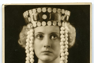Walter Rózsi Silvana szerepében Respighi Láng című operájában. 1935. MÉM MDK Múzeumi Osztály