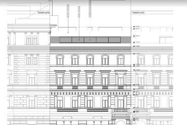 Forrás: TELEPÍTÉSI TANULMÁNYTERV, Tetőtérbeépítés: 1061 Budapest, Andrássy út 34. HRSZ.: 29071	 