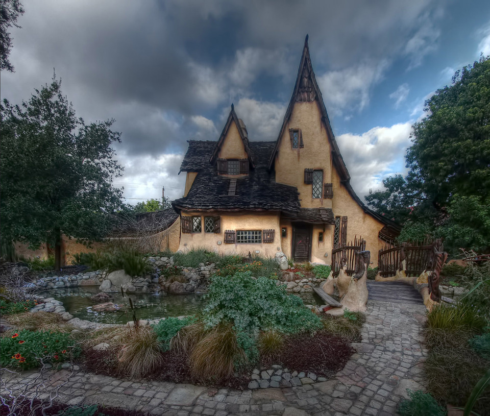 The Witch's House, Beverly Hills 1921 - forrás: Flickr