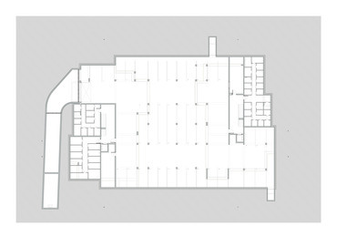 Kőér köz II. társasház – Alaprajz, pinceszint – Tervező: Építész Stúdió