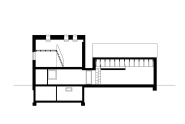 Haus P-S, Linz, 2020, Schneider Lengauer Architekten, metszet