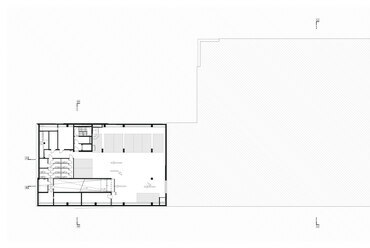 Mosonyi utcai Lakó-apartmanház - FBIS architects - Alaprajz -1. szint