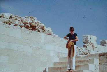 A FÉK I. ciklusát záró görög tanulmányúton, 1972 októberében. (A Mesteriskola Archívumából)