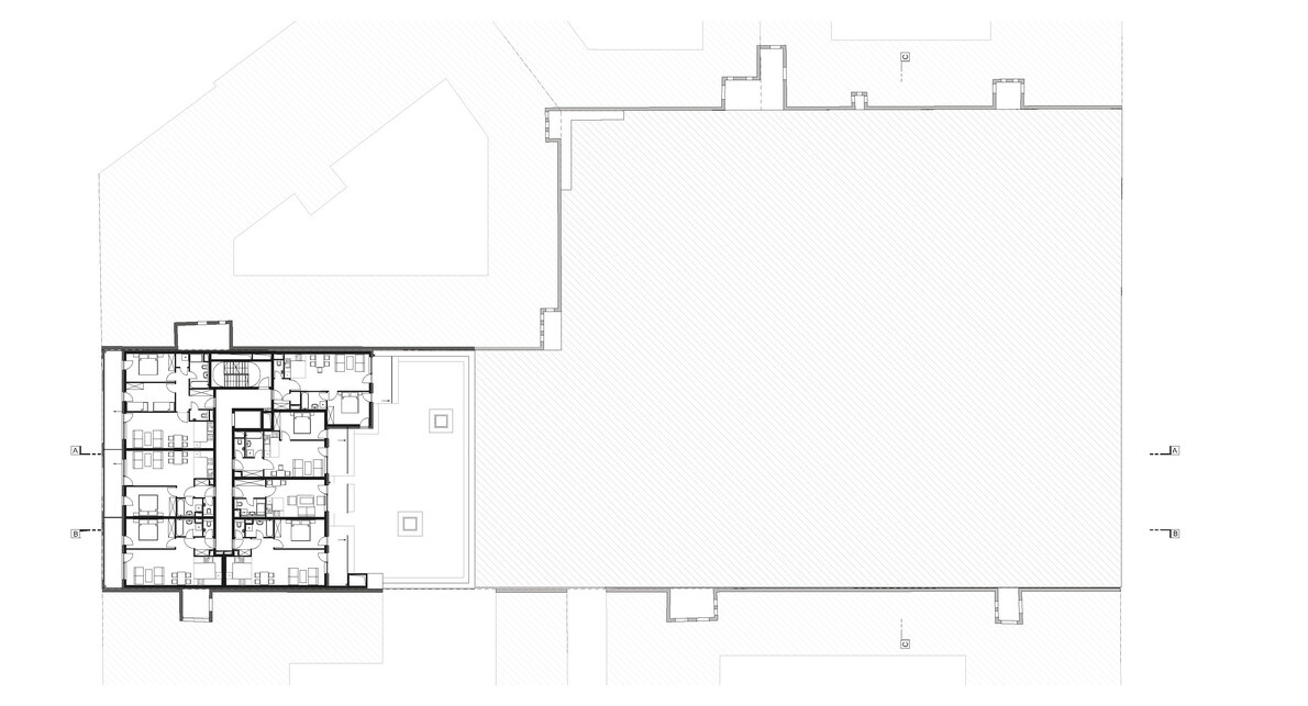 Mosonyi utcai Lakó-apartmanház - FBIS architects - Alaprajz 2-5. em.