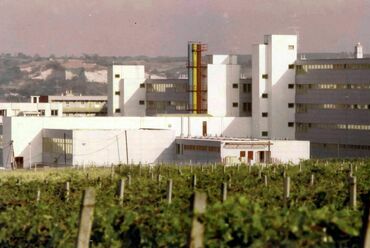 Szakközépiskola, Eger, 1977 k. Hegedűs Péter terve a Mesteriskola III. ciklusából. (A Mesteriskola Archívumából)