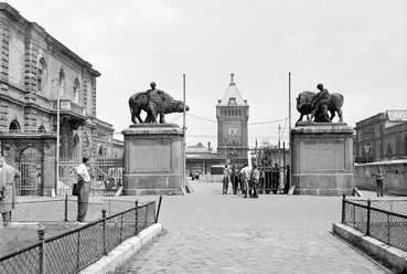 fortepan_104183 Soroksári út, Közvágóhíd, 1959. Forrás: Fortepan / Budapest Főváros Levéltára. Levéltári jelzet: HU.BFL.XV.19.c.10