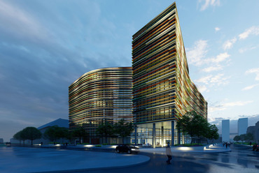 New Age irodaház, 2021-2022 – tervező: Vikár és Lukács Építész Stúdió
