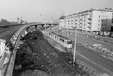 fortepan_195744: BAH-csomópont, felüljáró, 1976 Forrás: Fortepan/Bojár Sándor