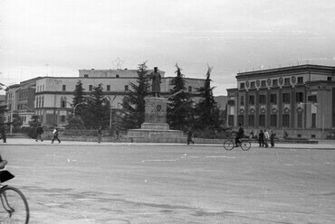 Skanderbeg tér, 1963. Forrás: Fortepan